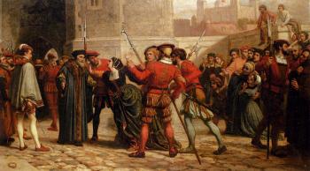 William Frederick Yeames : The Meeting Of Sir Thomas